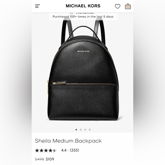 MICHAEL Michael Kors Handbags - MICHAEL Michael Kors Sheila medium backpack